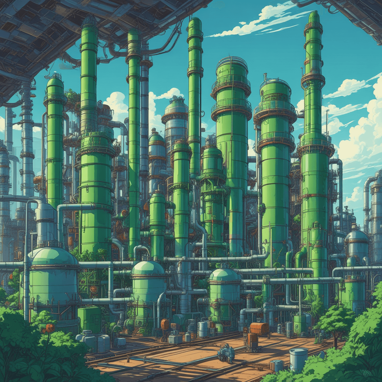 Biorefinery Eco-Run game banner
