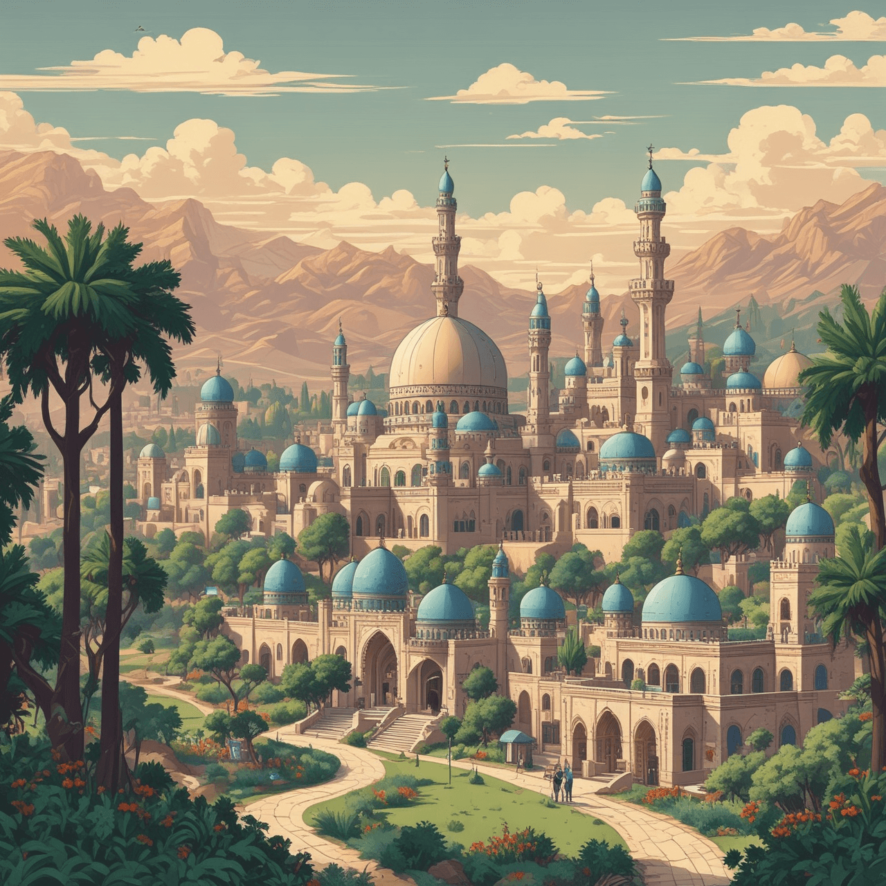 Quiz Kehidupan Islami Run game banner