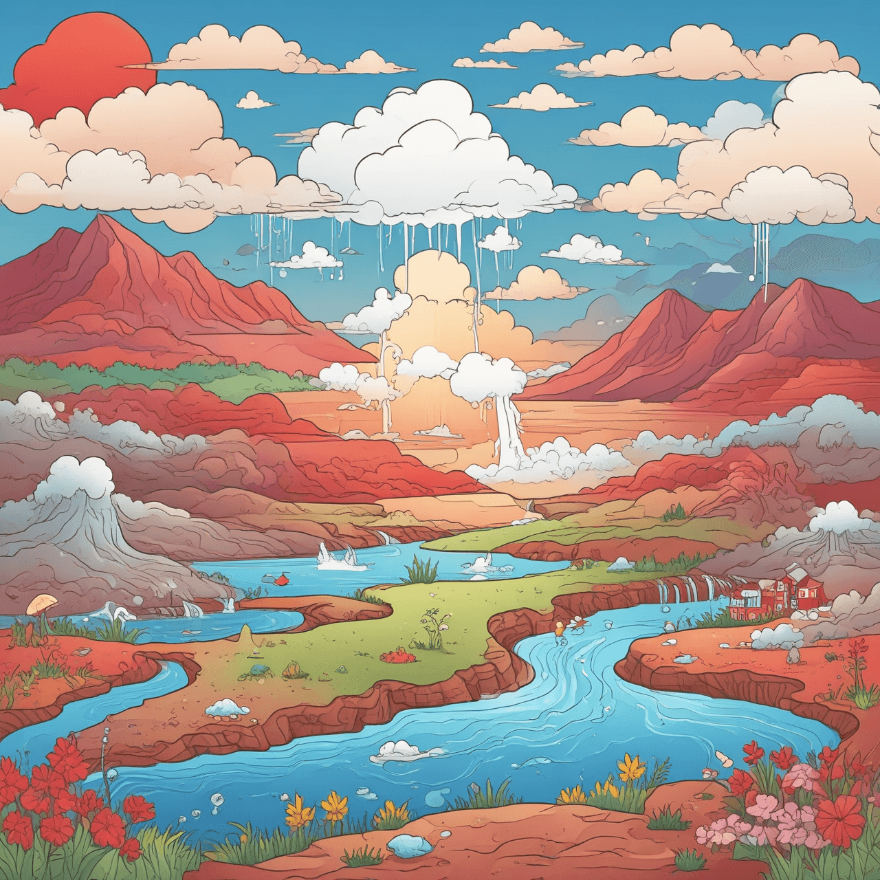 Water Cycle Racer game banner