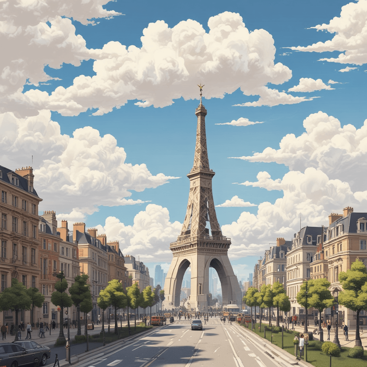 Franse Wolkenbrug Quiz game banner