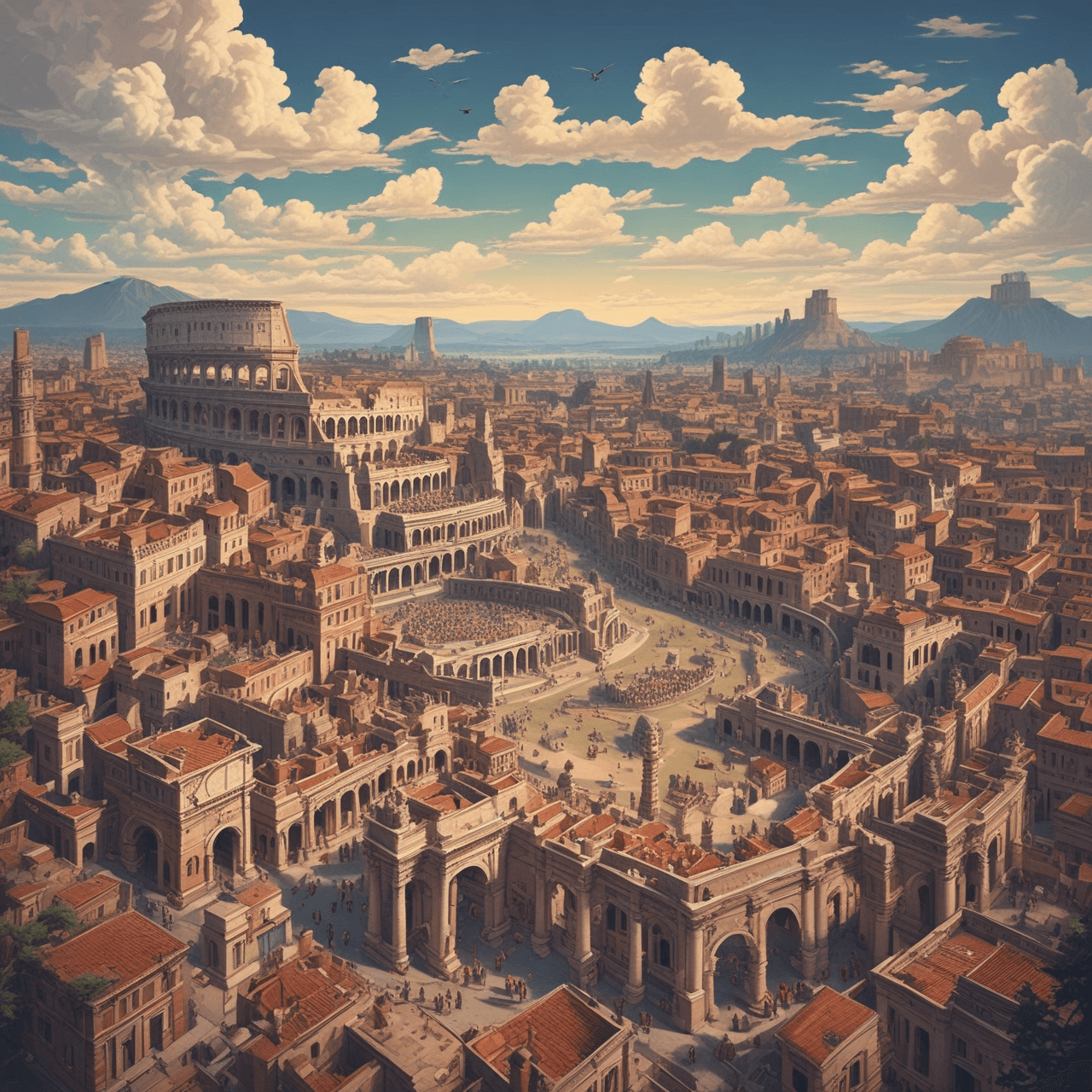 Roman Empire Run game banner