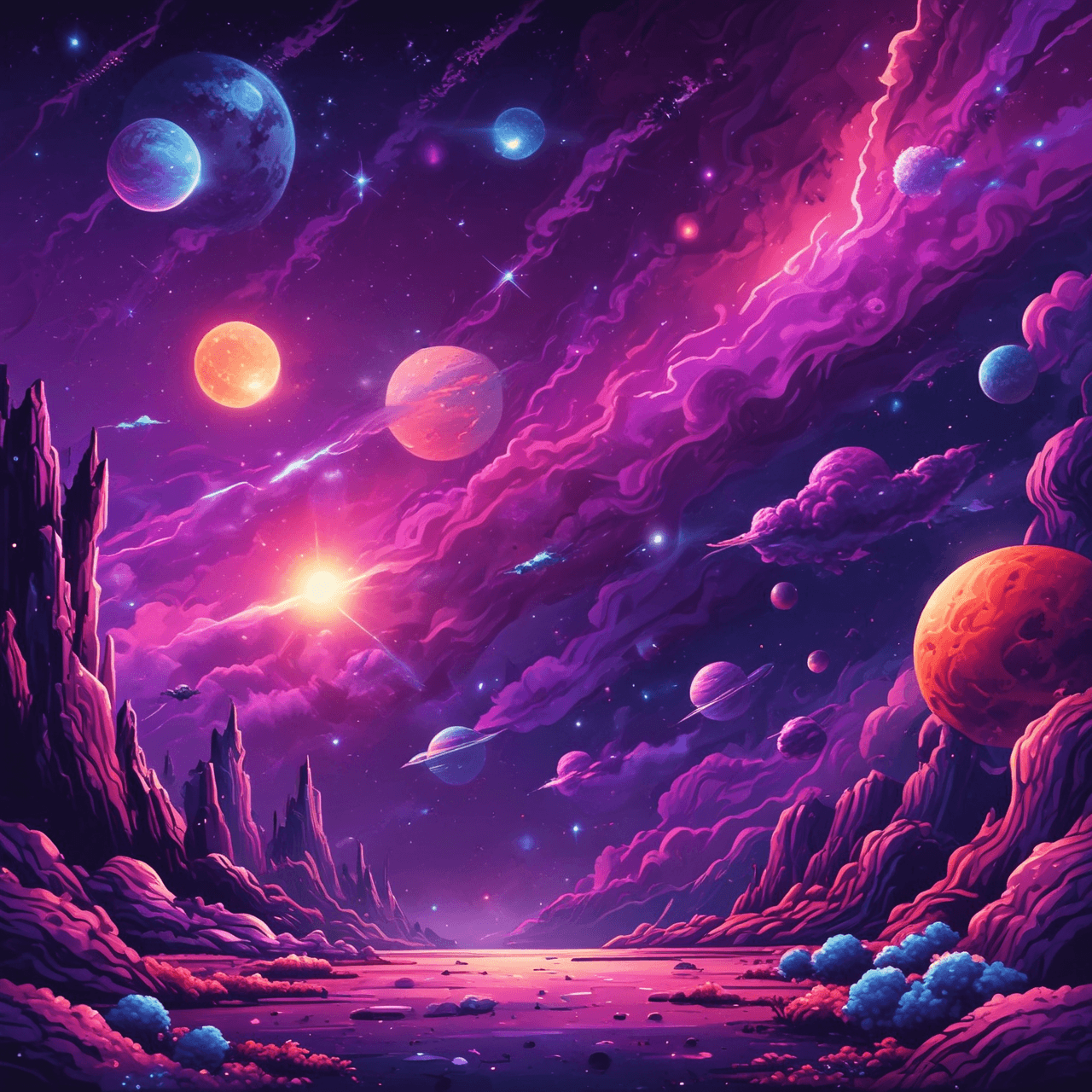 Aide's Cosmic Rx game banner