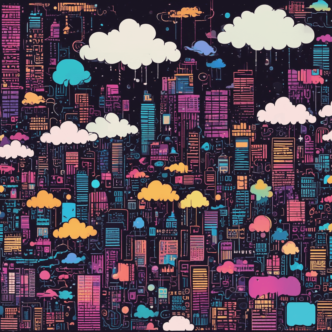 Stijlfiguren Cloud Jump game banner