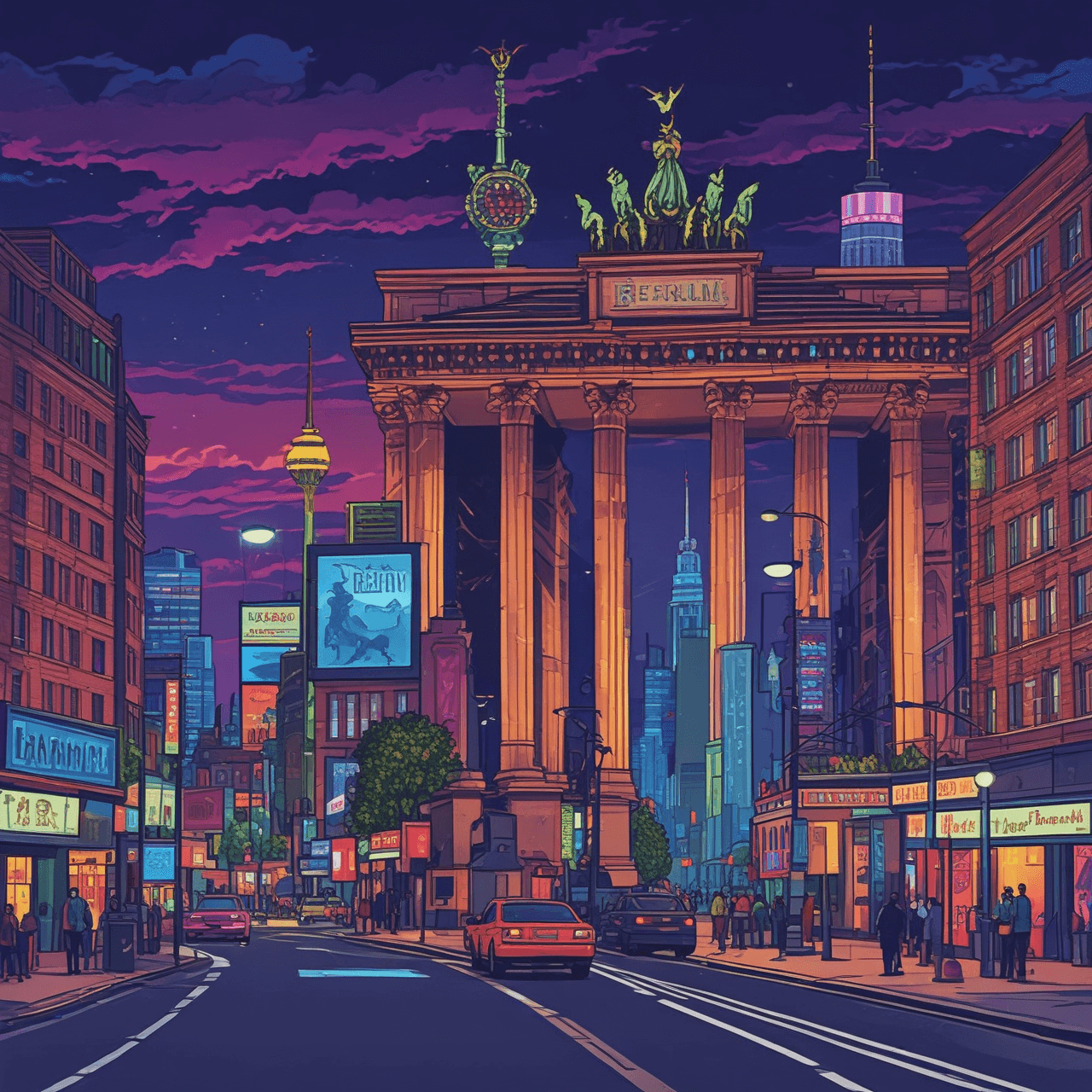 German Case Runner game banner
