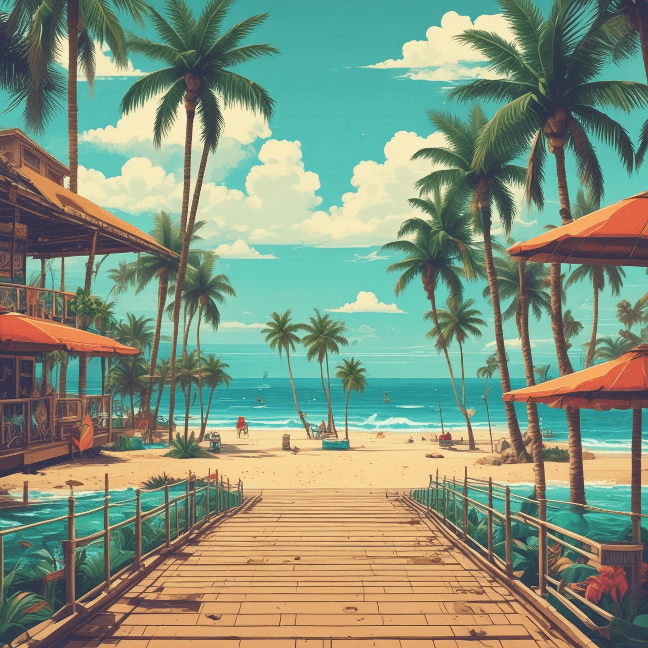 Torque & Tides: Physics Runner game banner