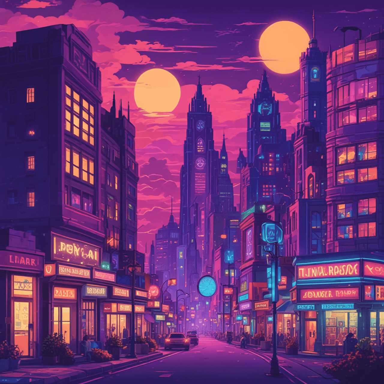 Past Perfect City Run game banner