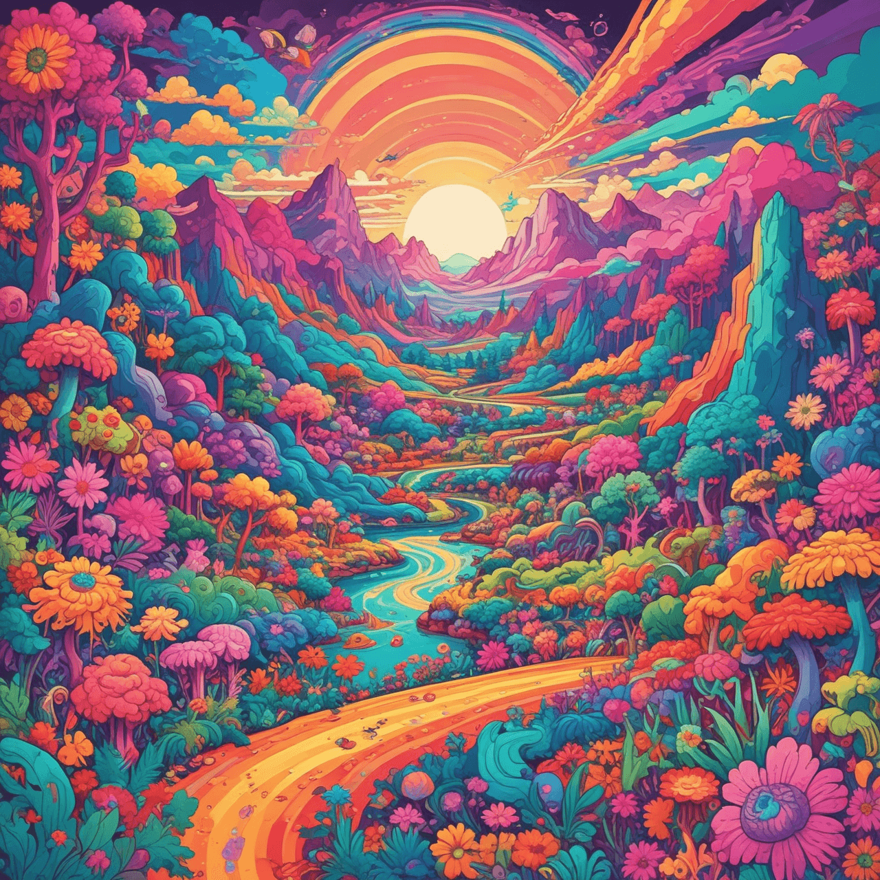 Summer of Love Run game banner
