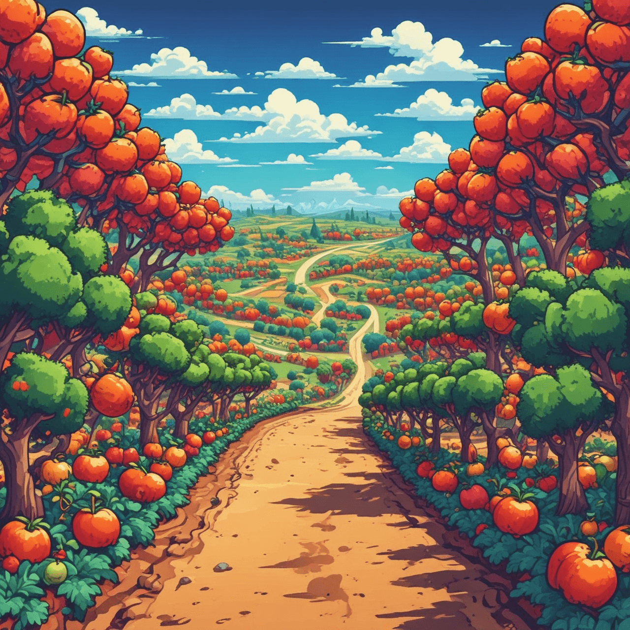 Fruit Times Table Race game banner
