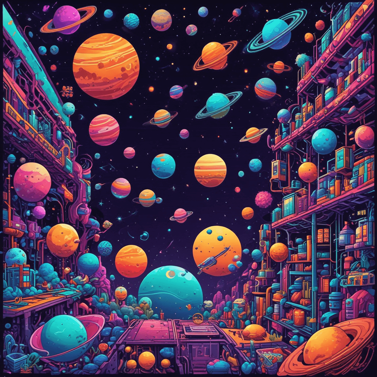 Space Grammar Quest game banner