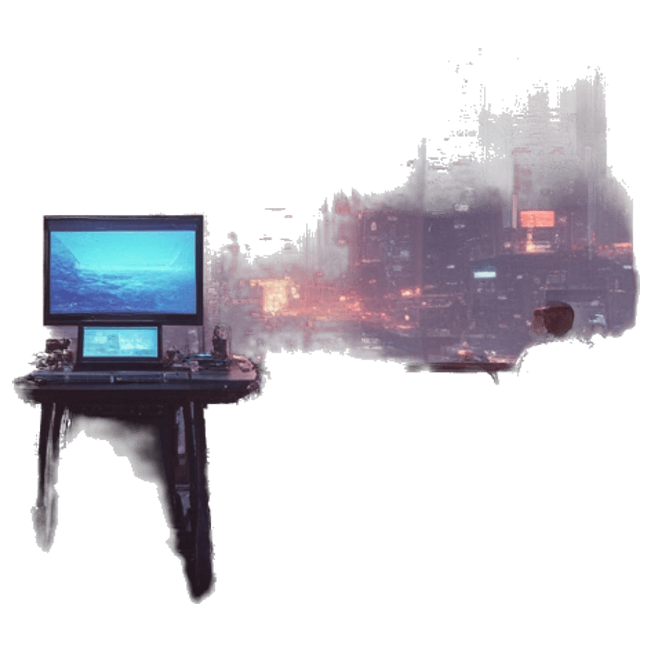 Pont Solaire Cyberpunk game banner