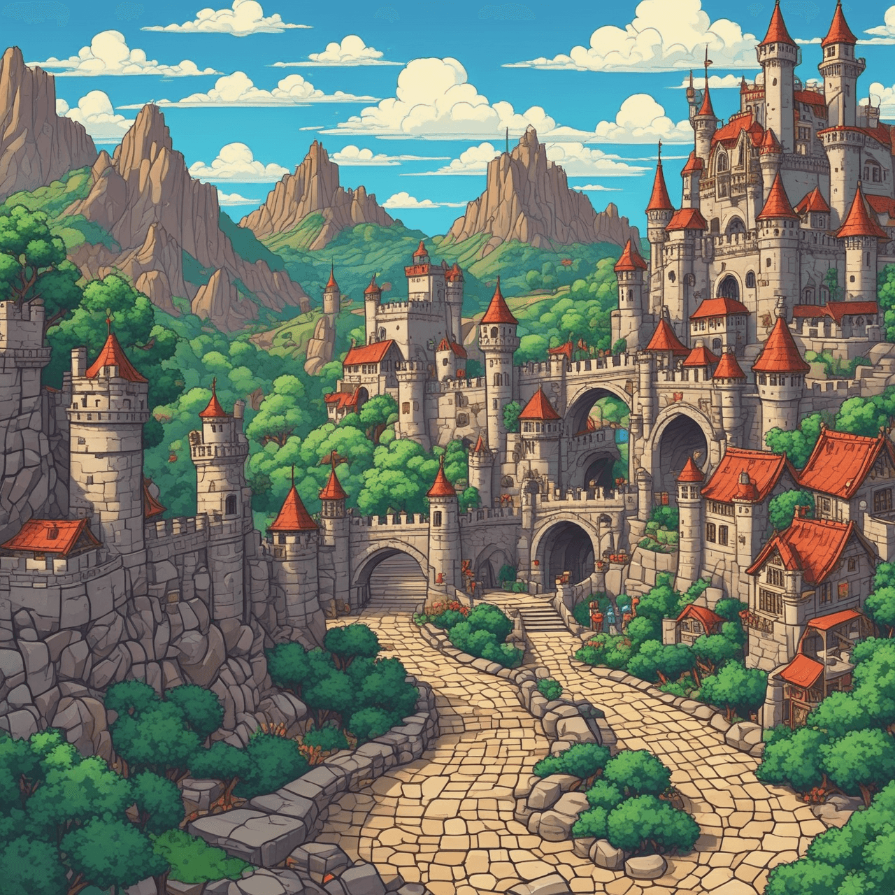 Medieval Quest Run game banner