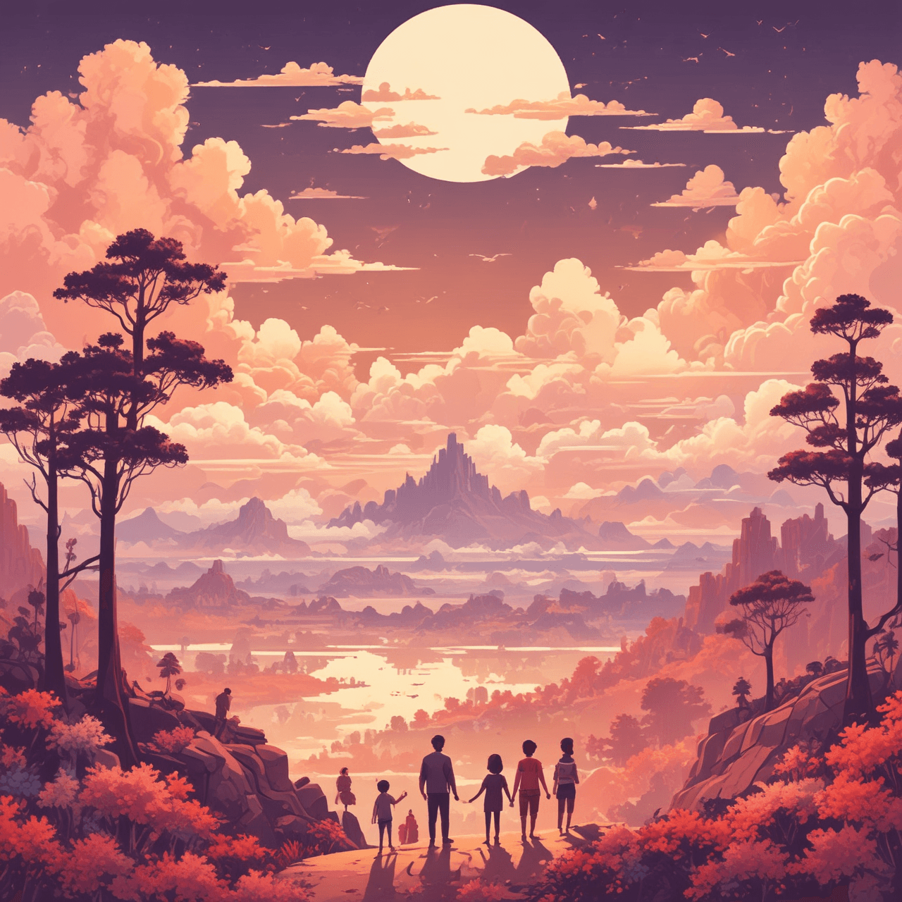 La Familia Cloud Bridge Quiz game banner