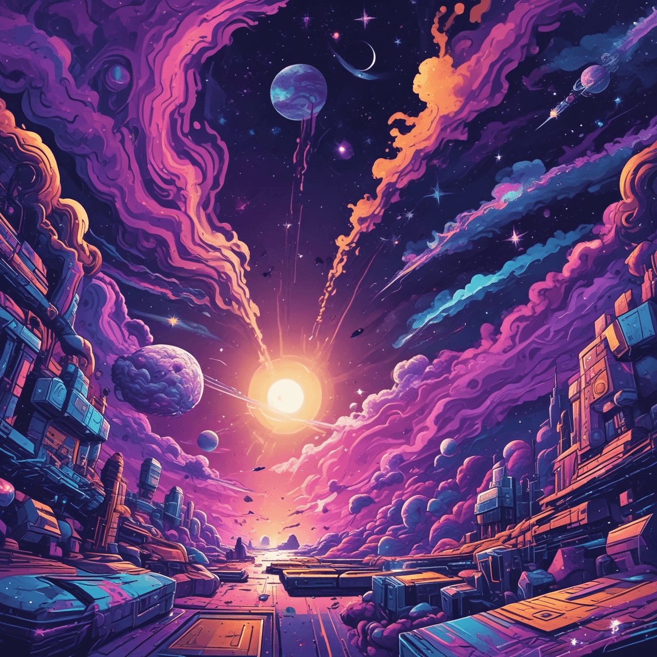 Cosmic Dash Quiz game banner