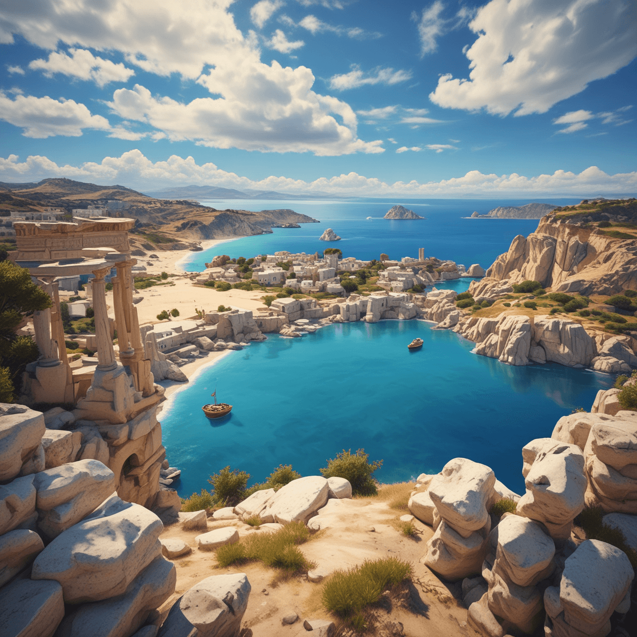 اختبار الحضارة الإغريقية game banner