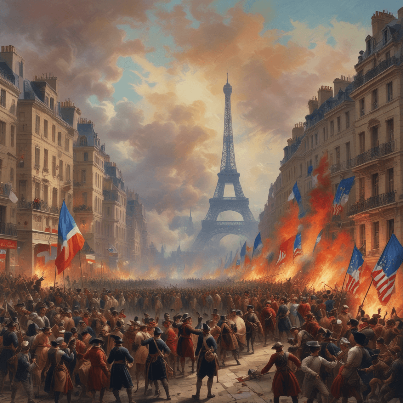 French Revolution Quiz Adventure game banner