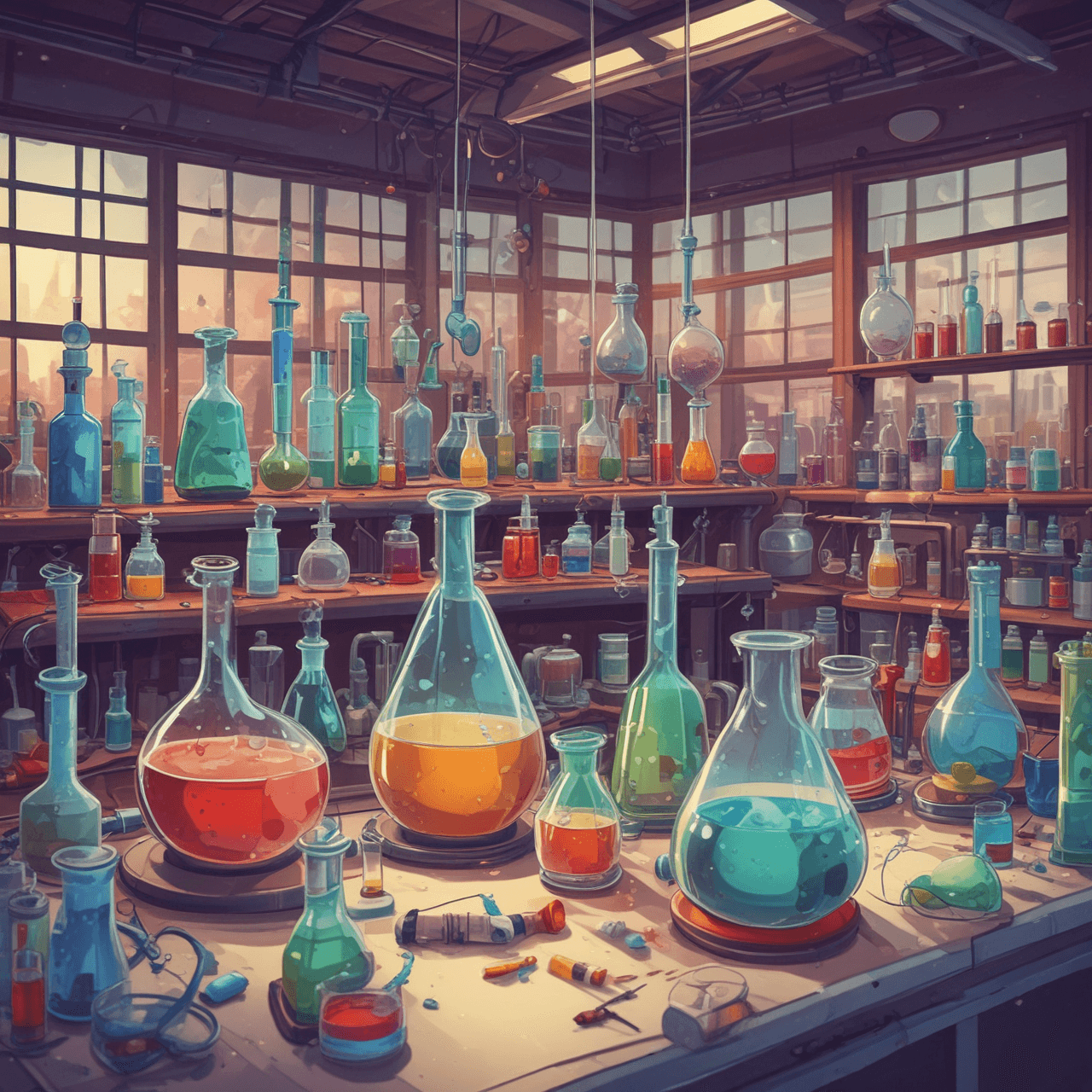 Chemical Reaction Defenders game banner