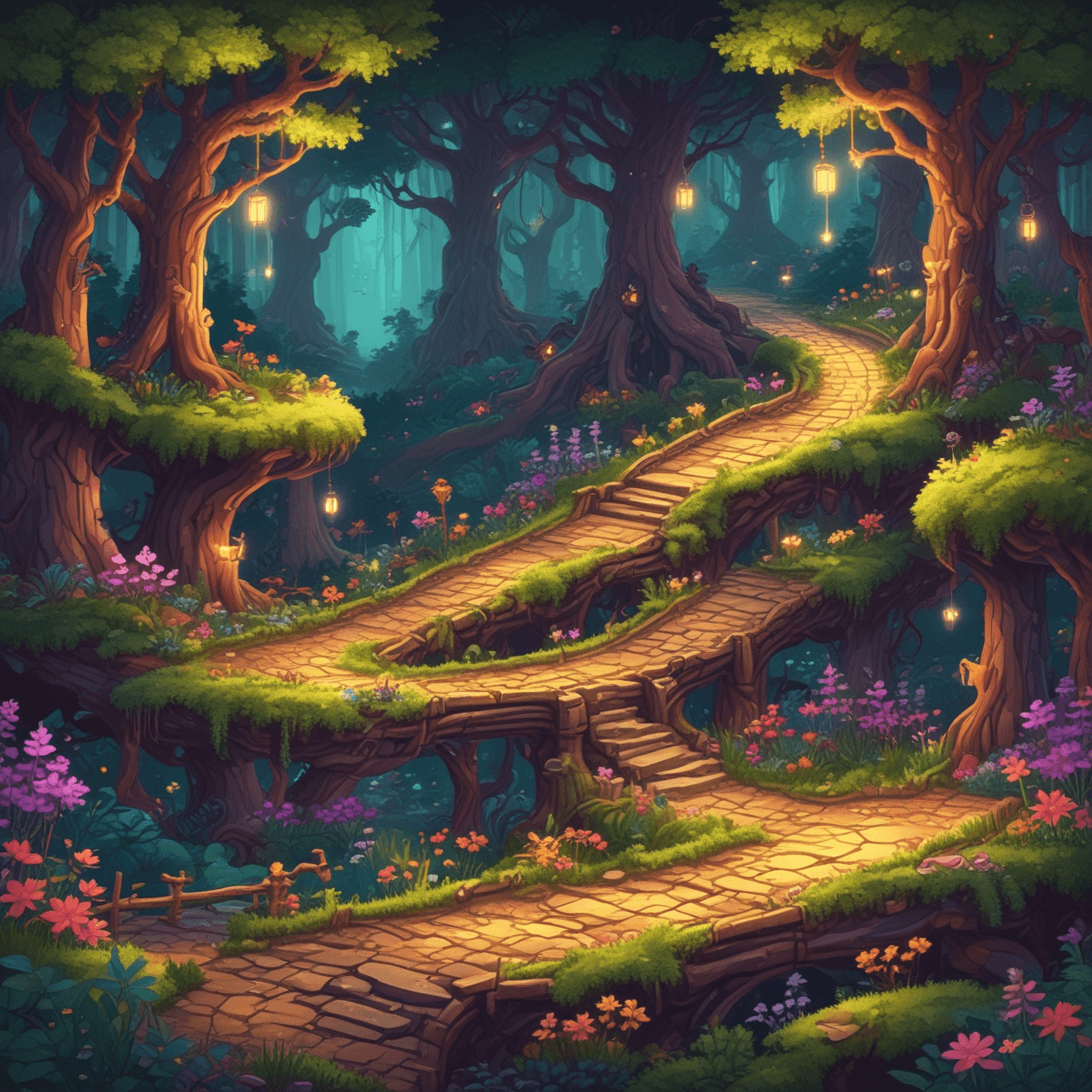 Enchanted Accent Race game banner