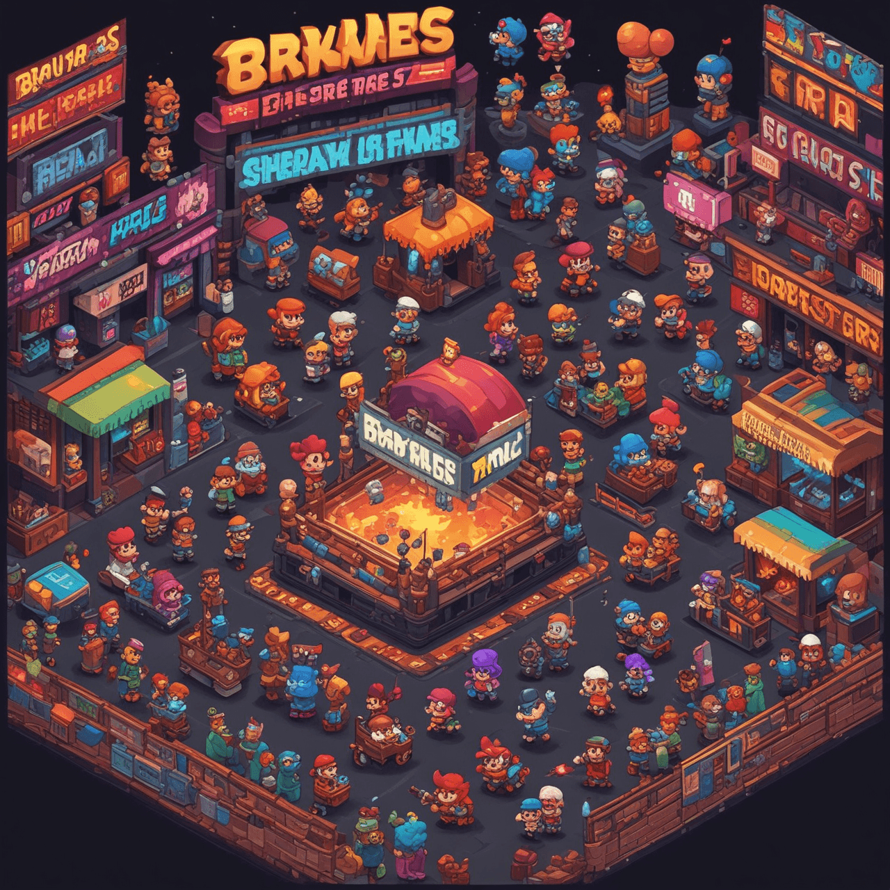 Brawl Stars Brawler Race game banner