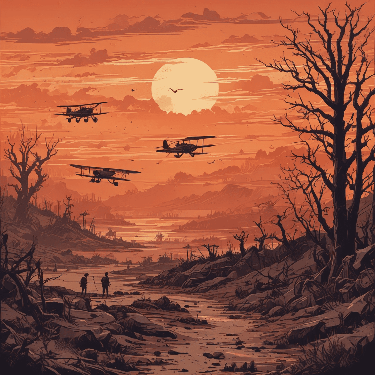 Great War Trench Runner game banner