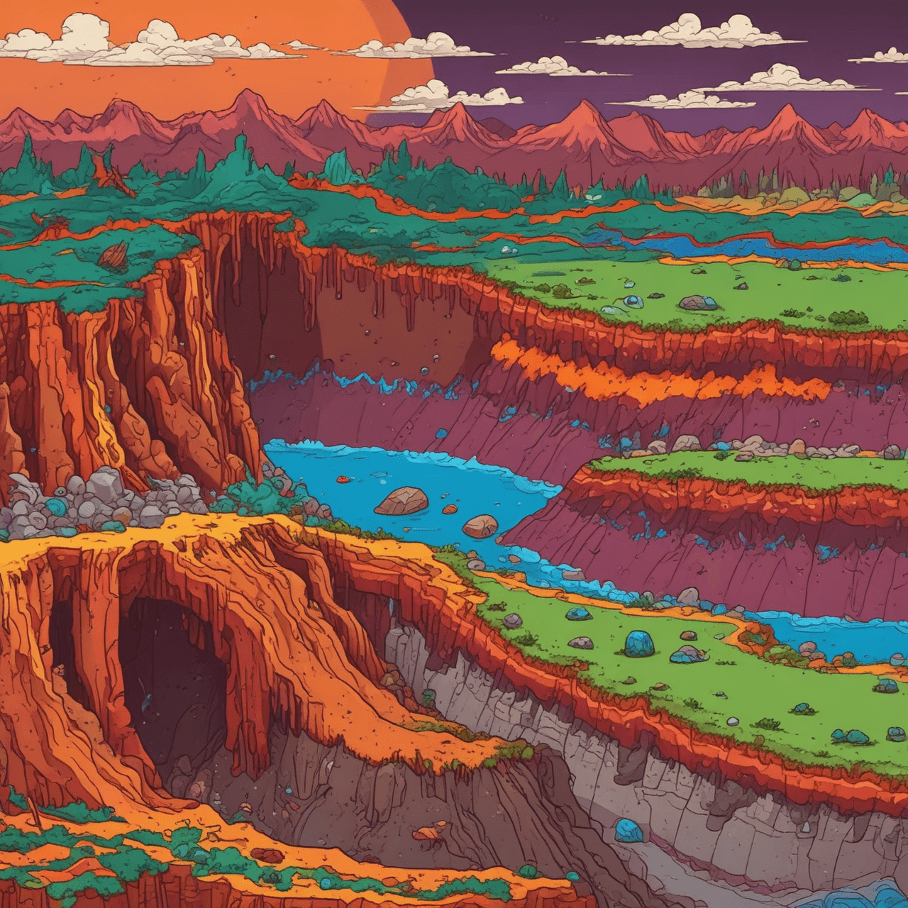 Tectonic Trivia Run game banner