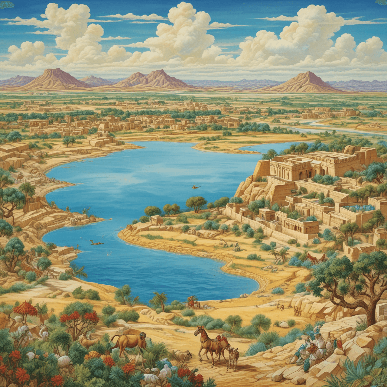 Jetpack Quiz Mesopotamia game banner