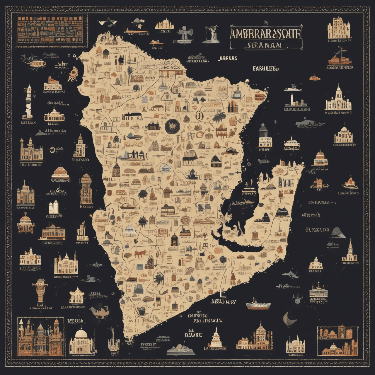 سباق الجغرافيا العربية game banner