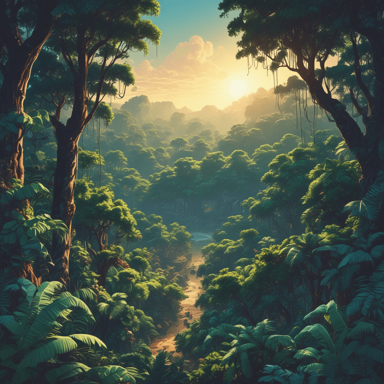 Jungle Jump Quiz game banner