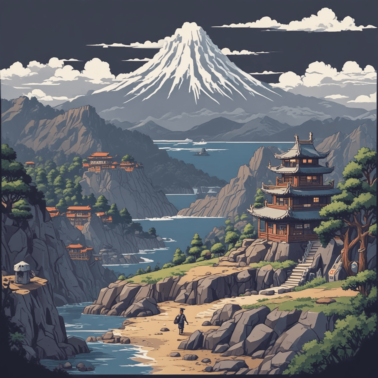 Naruto Ninja Race game banner