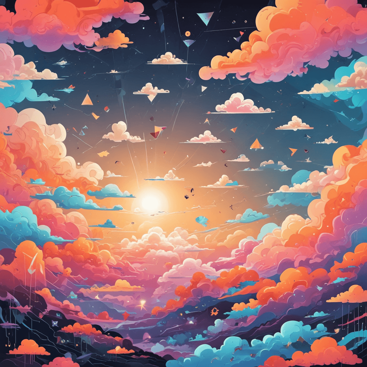 Math Cloud Bridge Exam game banner