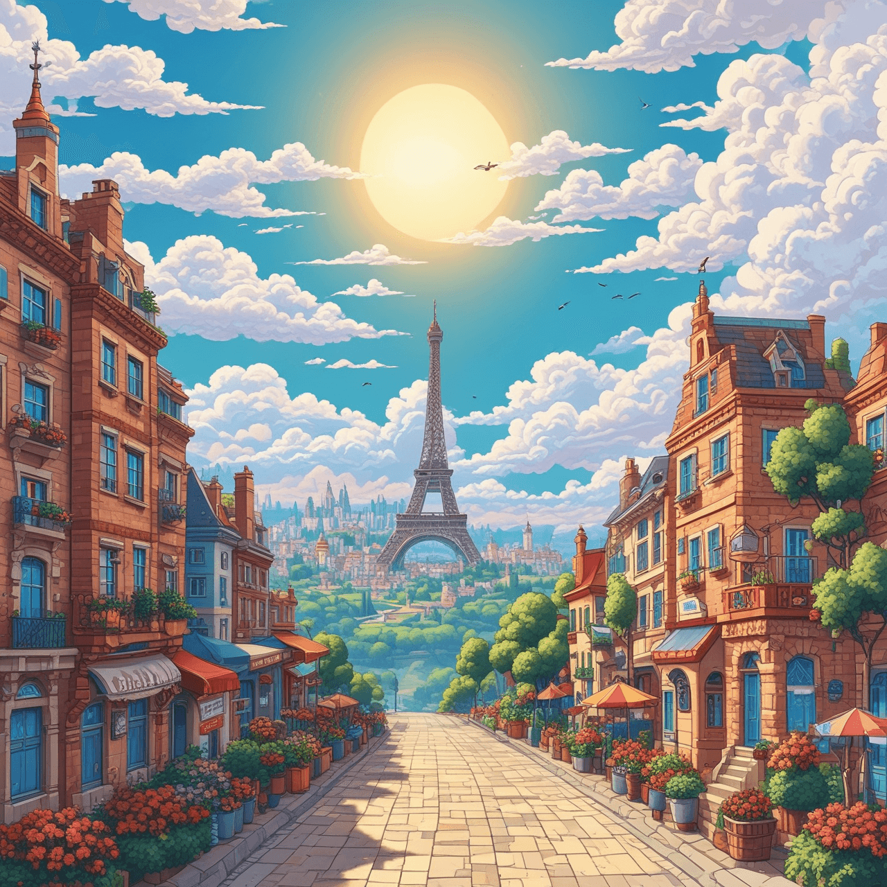 French Day Bridge game banner