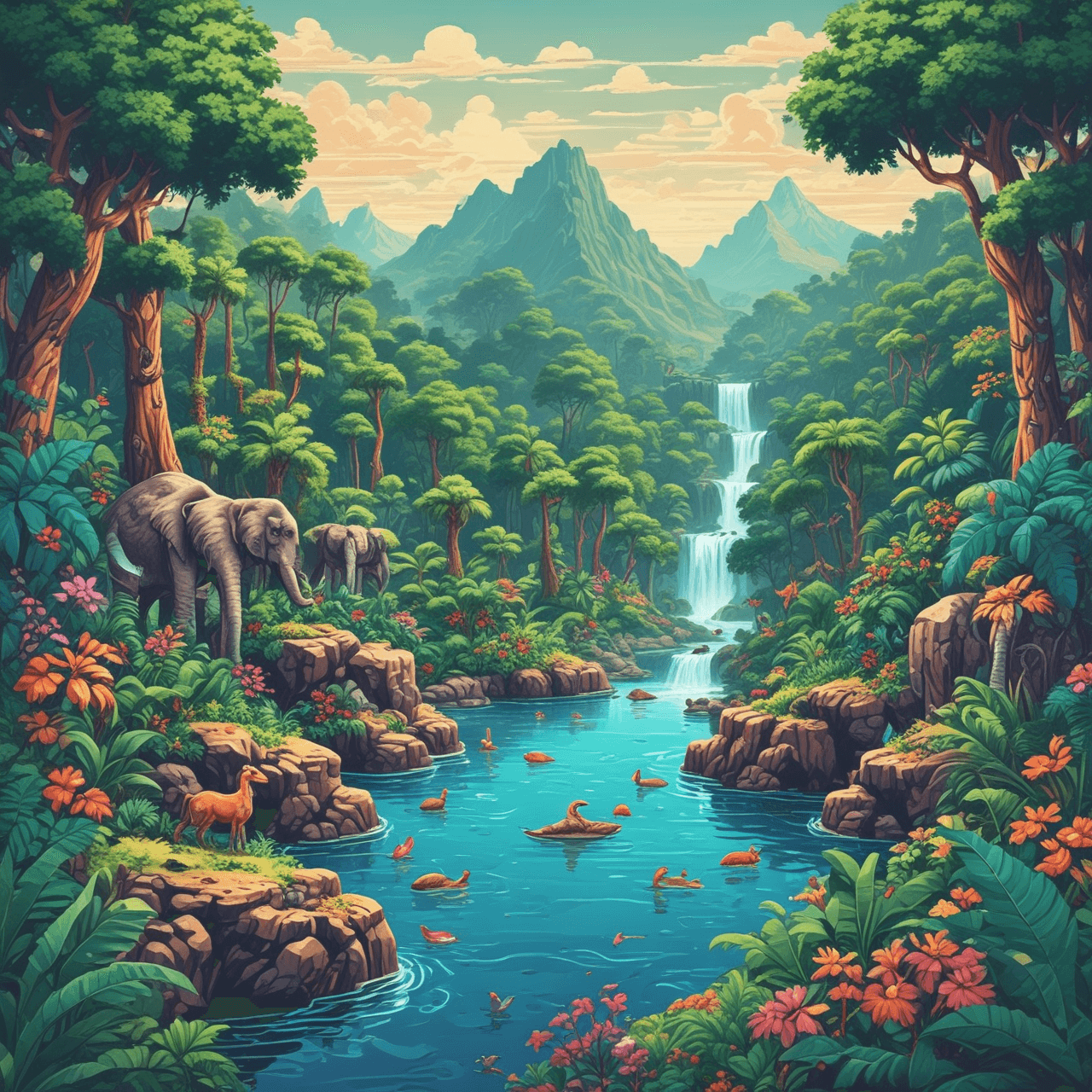 Vertebrate Kingdom Run game banner