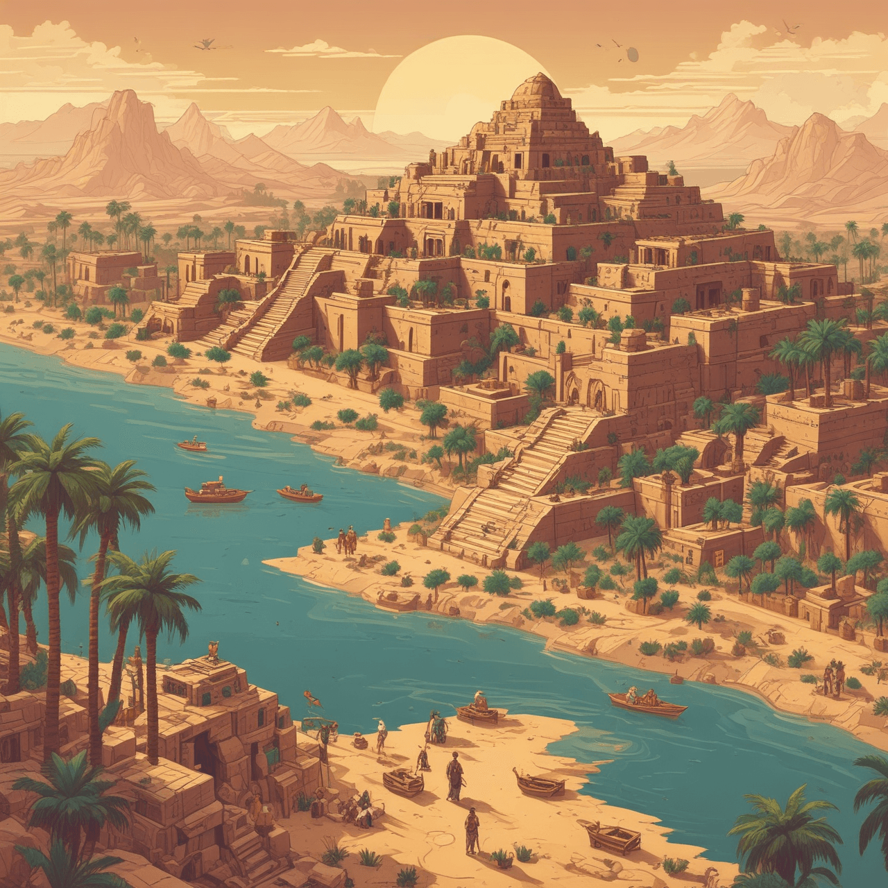 Mesopotamia Quiz Run game banner