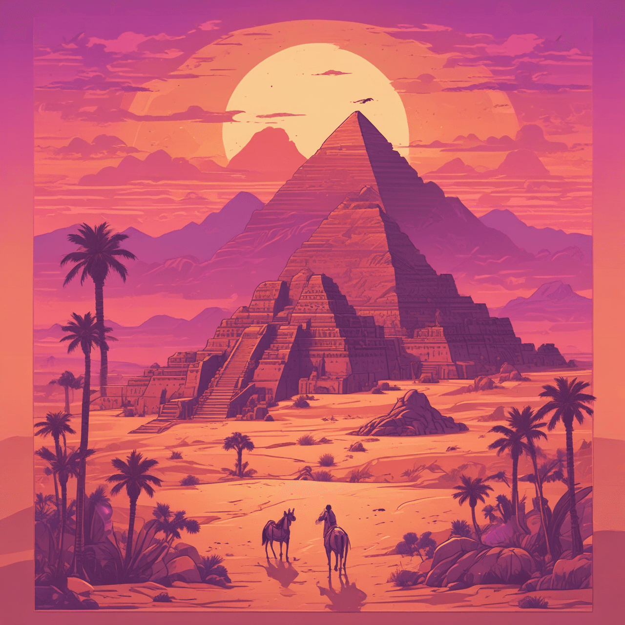 Pharaoh's Path Quiz game banner
