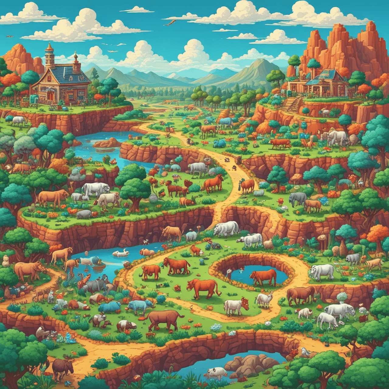 Animal Kingdom Race game banner