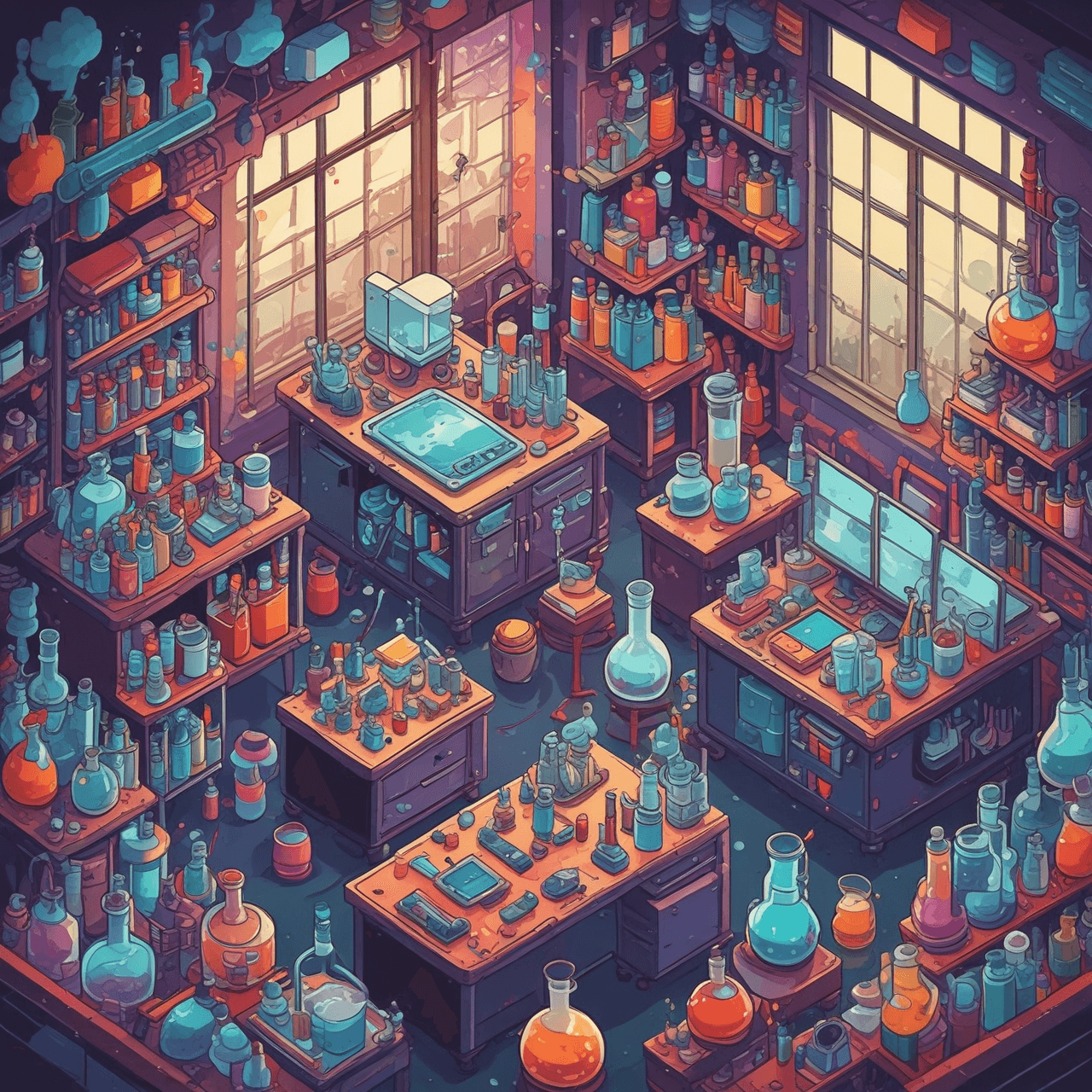 Organic Chemistry Cloud Hop game banner