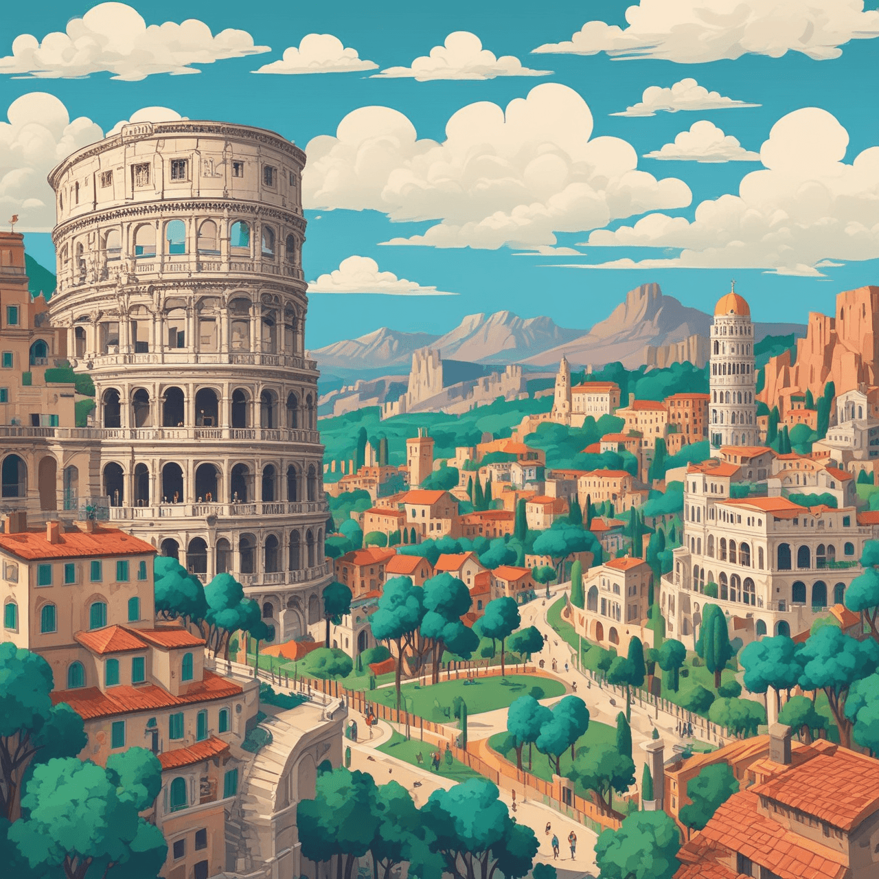 Italian Mayhem game banner