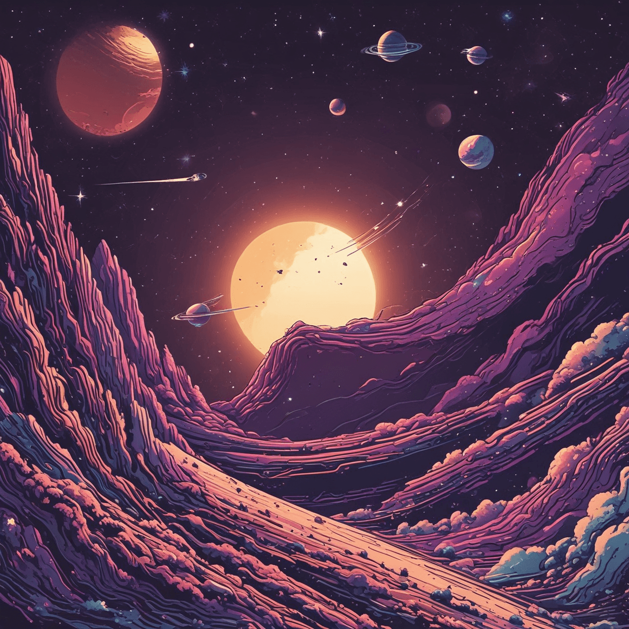 Galactic Ventures Quiz game banner
