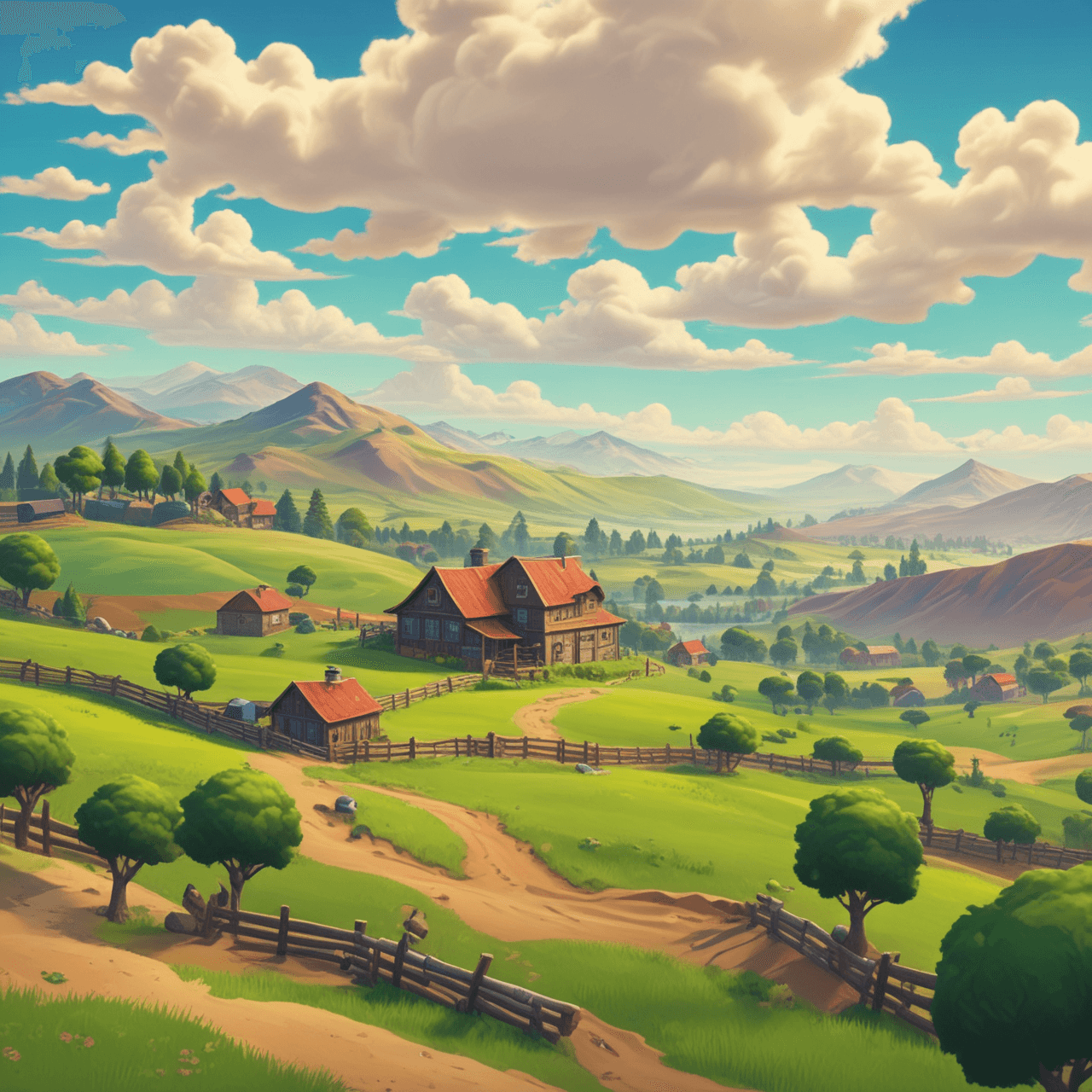 Farm Tycoon Race game banner