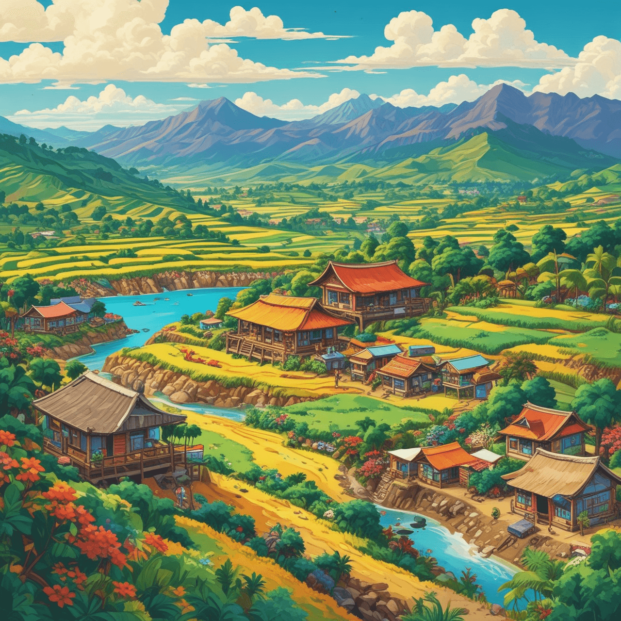 Jetpack Quiz Adventure: Filipino Edition game banner