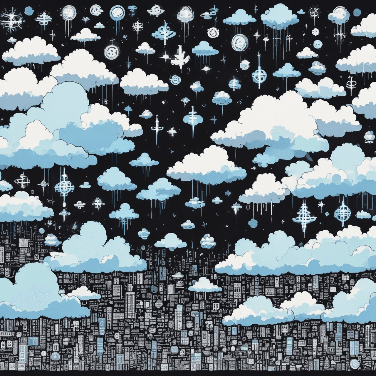 Cost Cutter Cloud Hop game banner