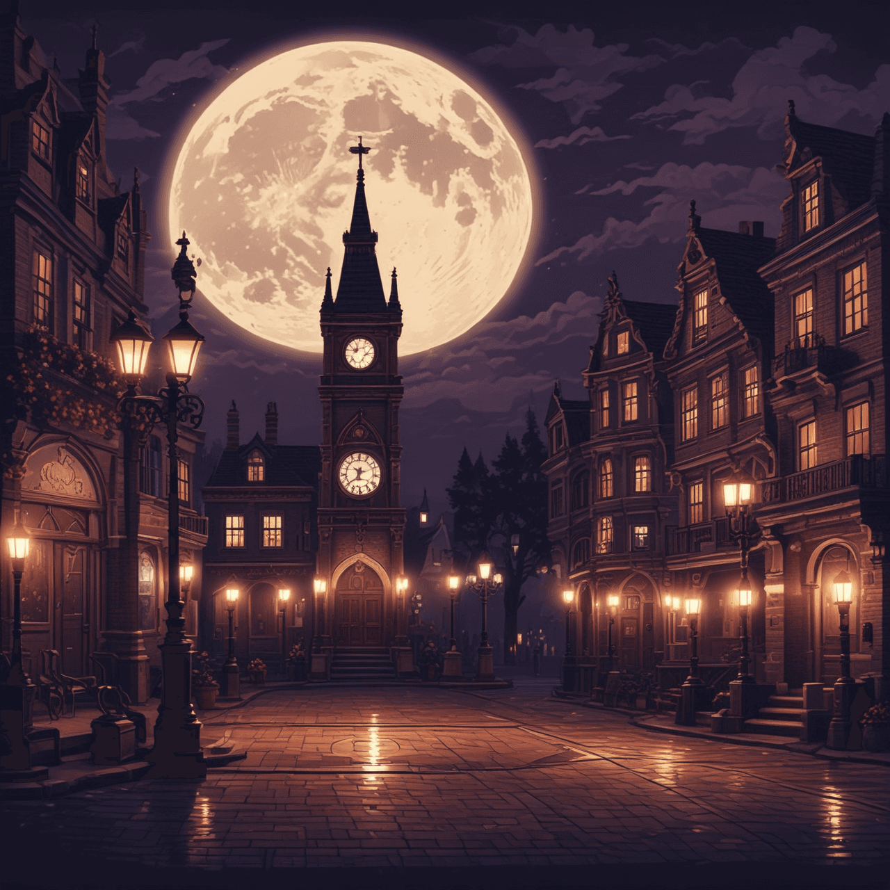 Mystic Falls Verb Challenge game banner