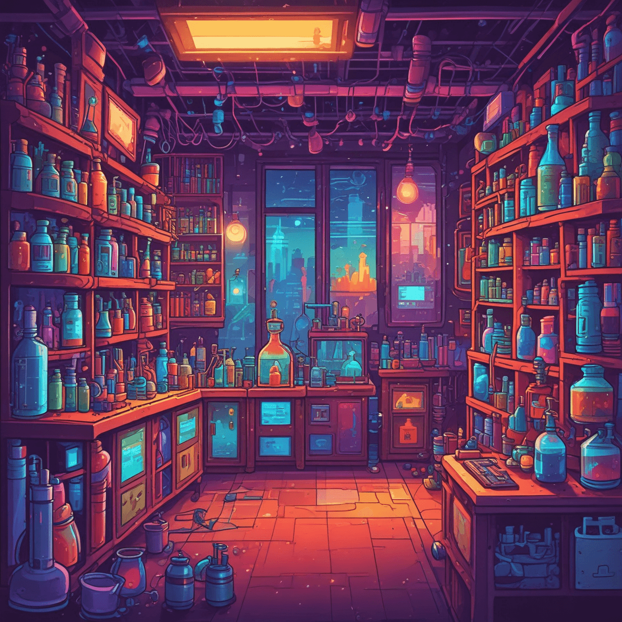 Jetpack Chem-Quest game banner