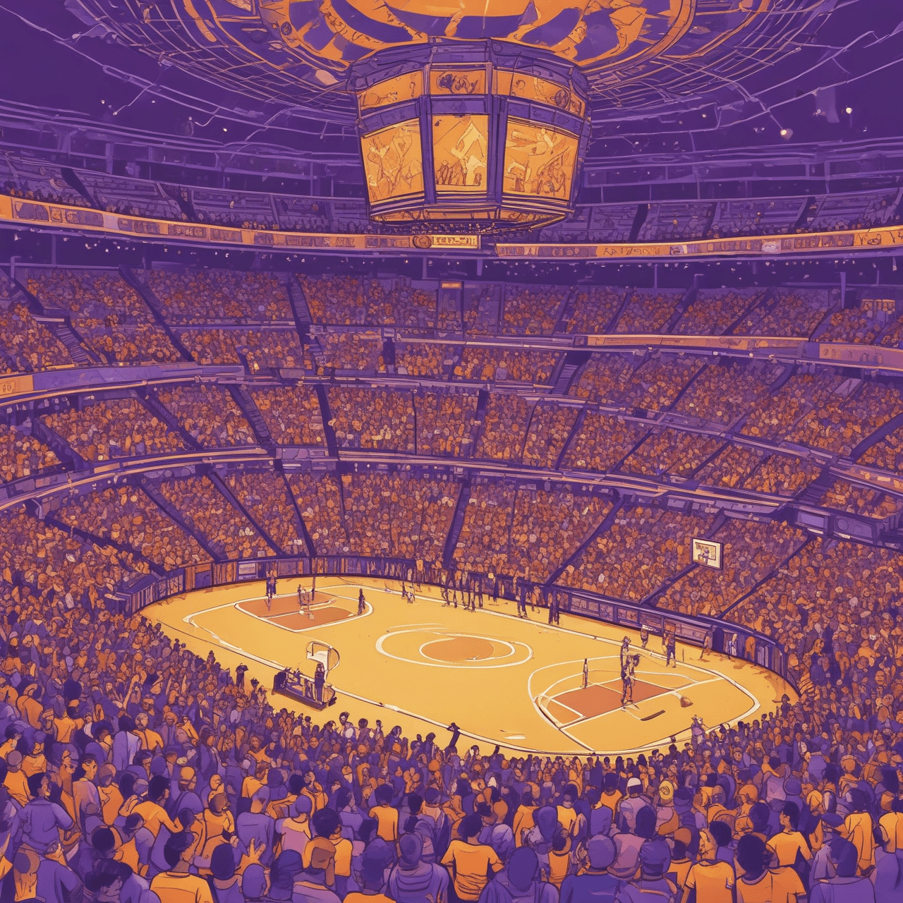 Linear LeBron Jump game banner