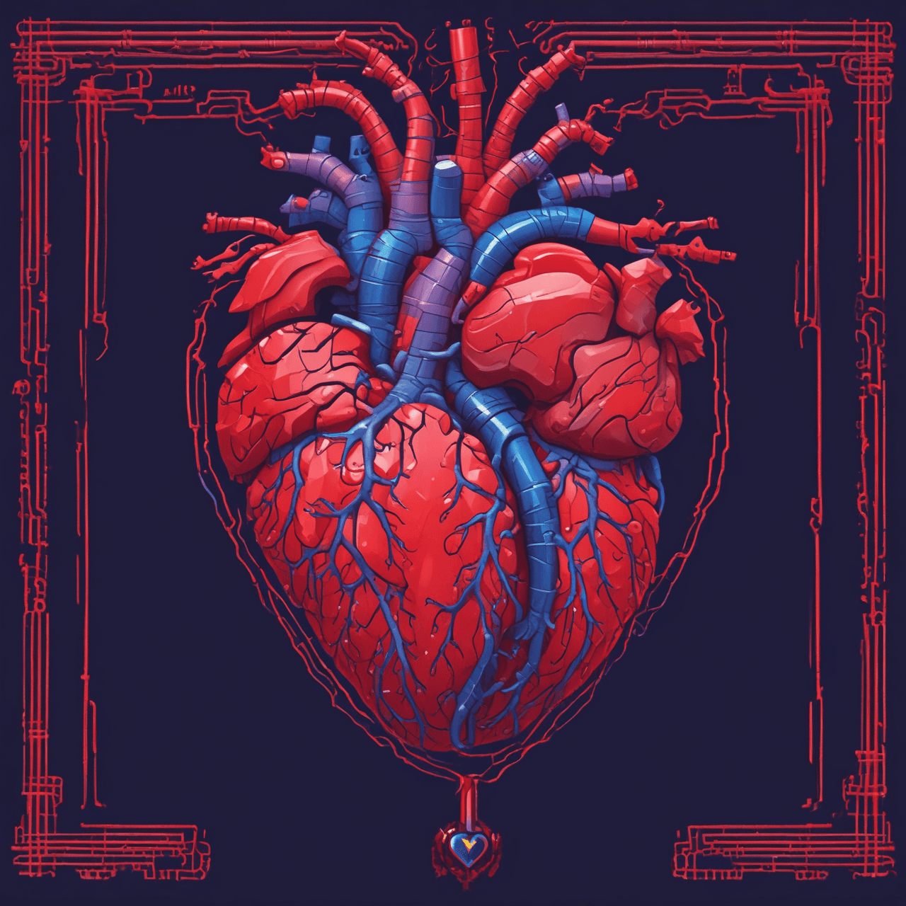 Cardiac Artery Run game banner