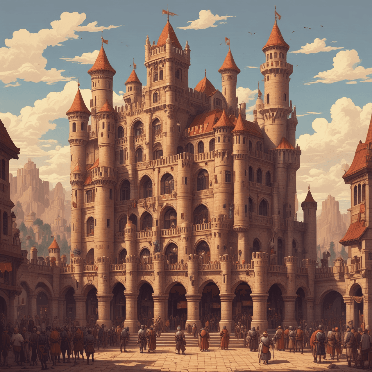 Medieval Manor Trivia game banner