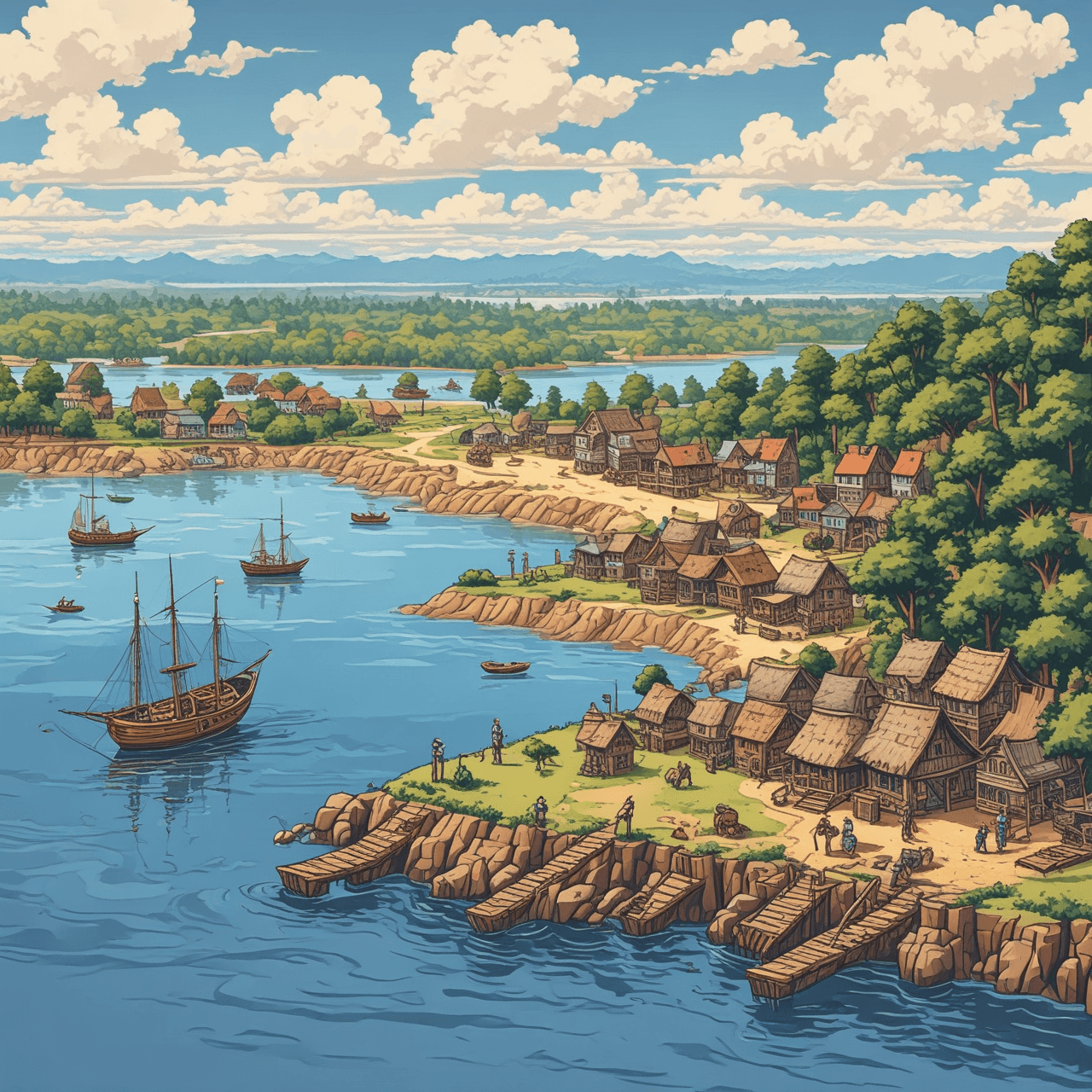 Jamestown Survival Run game banner
