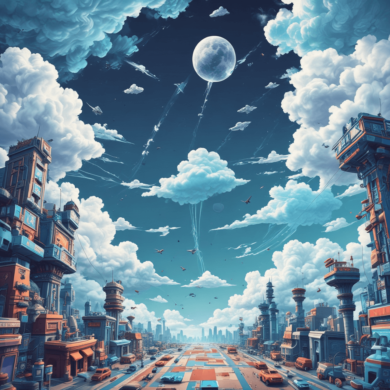 Puente de Nubes: Biología game banner