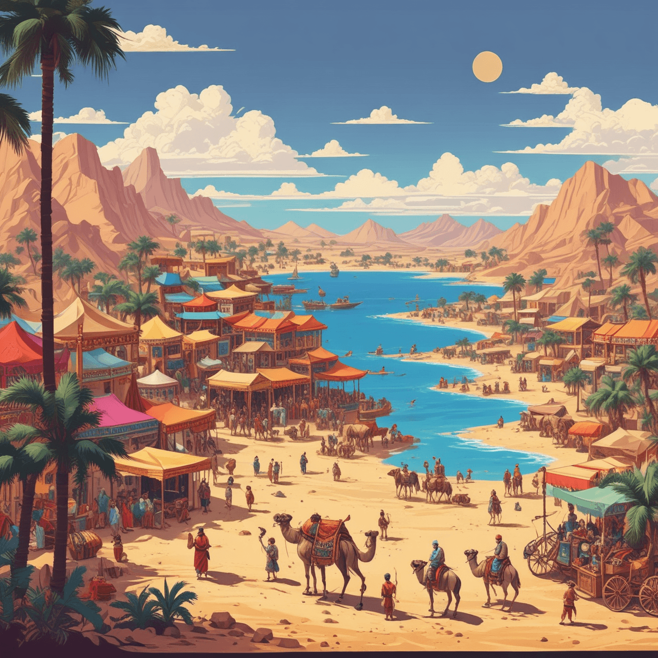 Silk Road Runner game banner