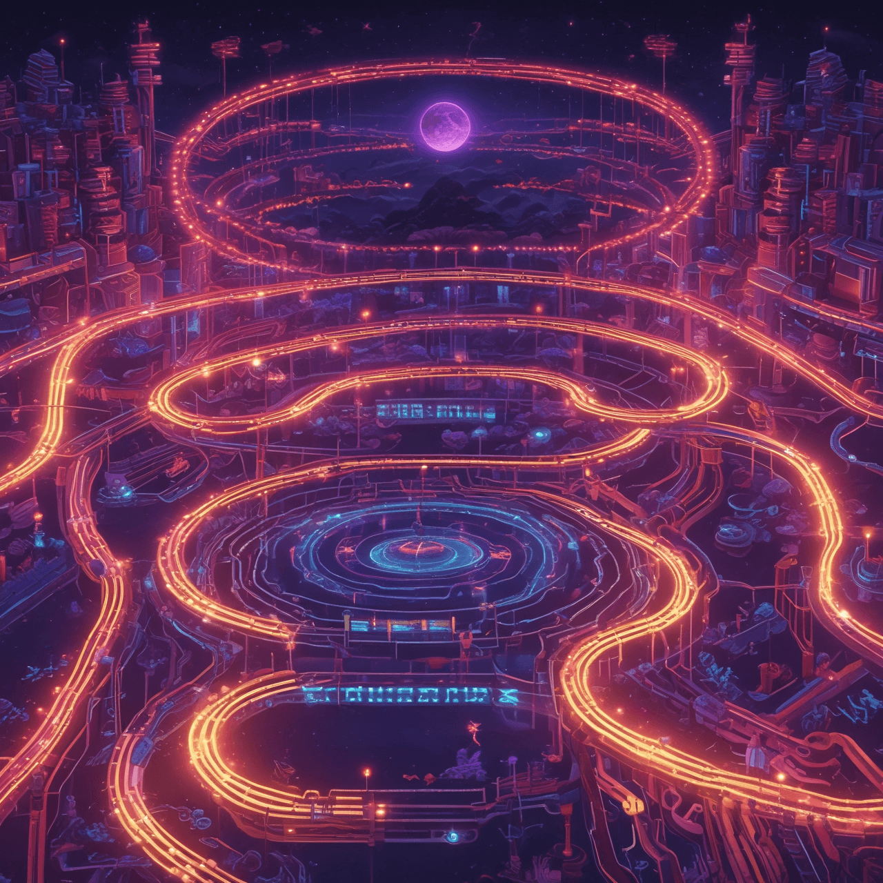 Genetic Raceway game banner
