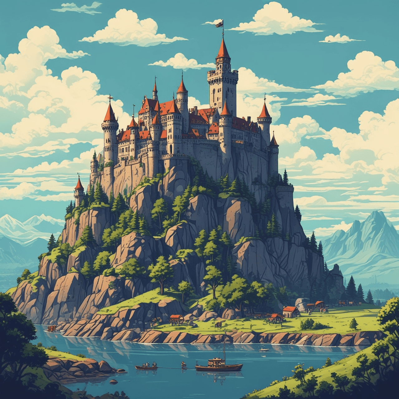 Karolingischer Quizlauf game banner